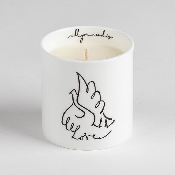 Candle, Coaster, Greeting & Gift Card – Gift Set