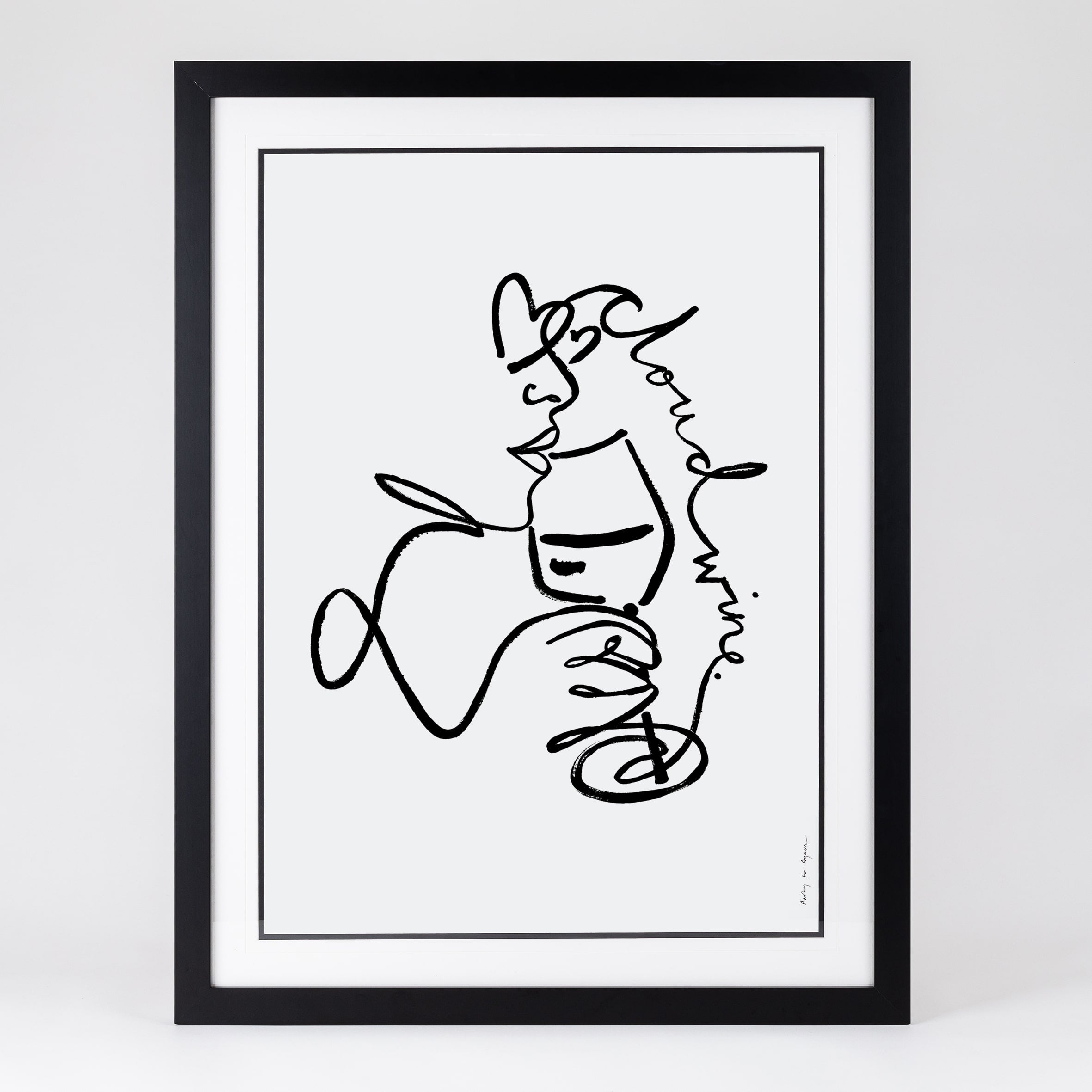 Cloud Wine – Framed Print - BYAM England