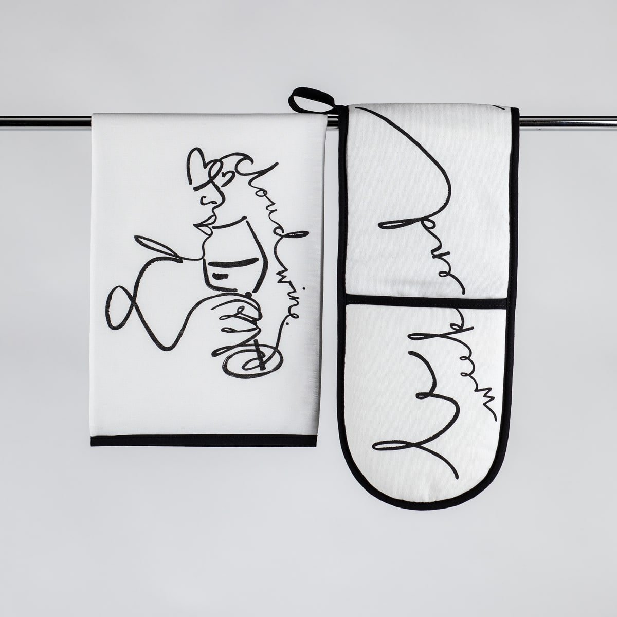 Tea Towel + Oven Glove – Set - BYAM England