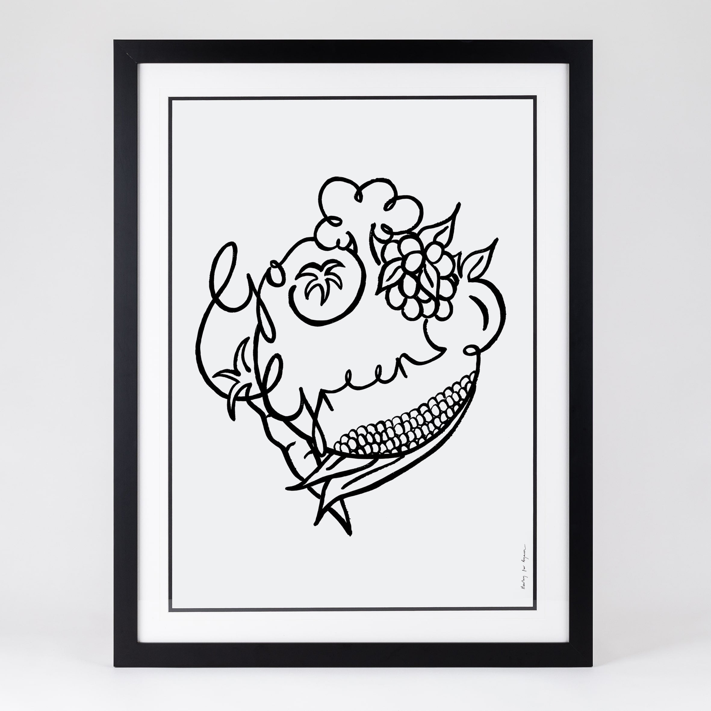 Go Green – Framed Print - BYAM England