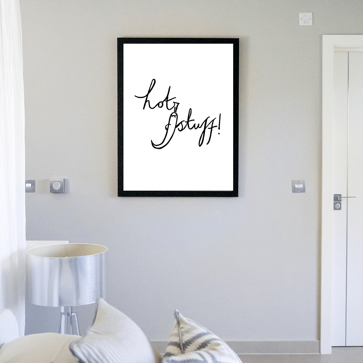 Hot Stuff – Framed Print - BYAM England