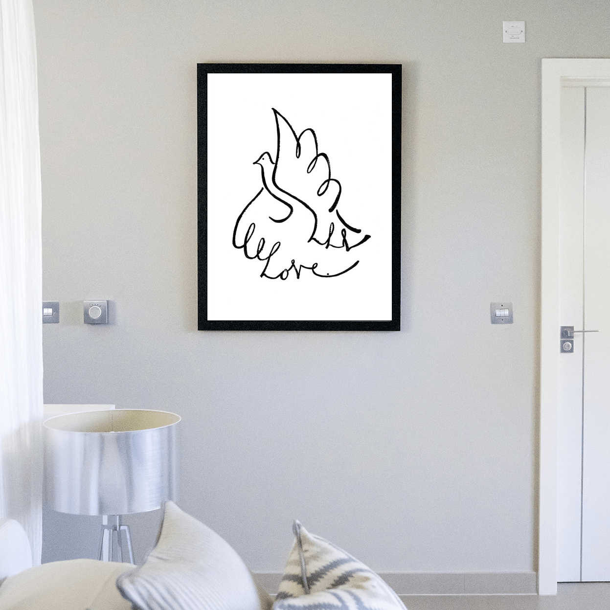 Love – Framed Print - BYAM England