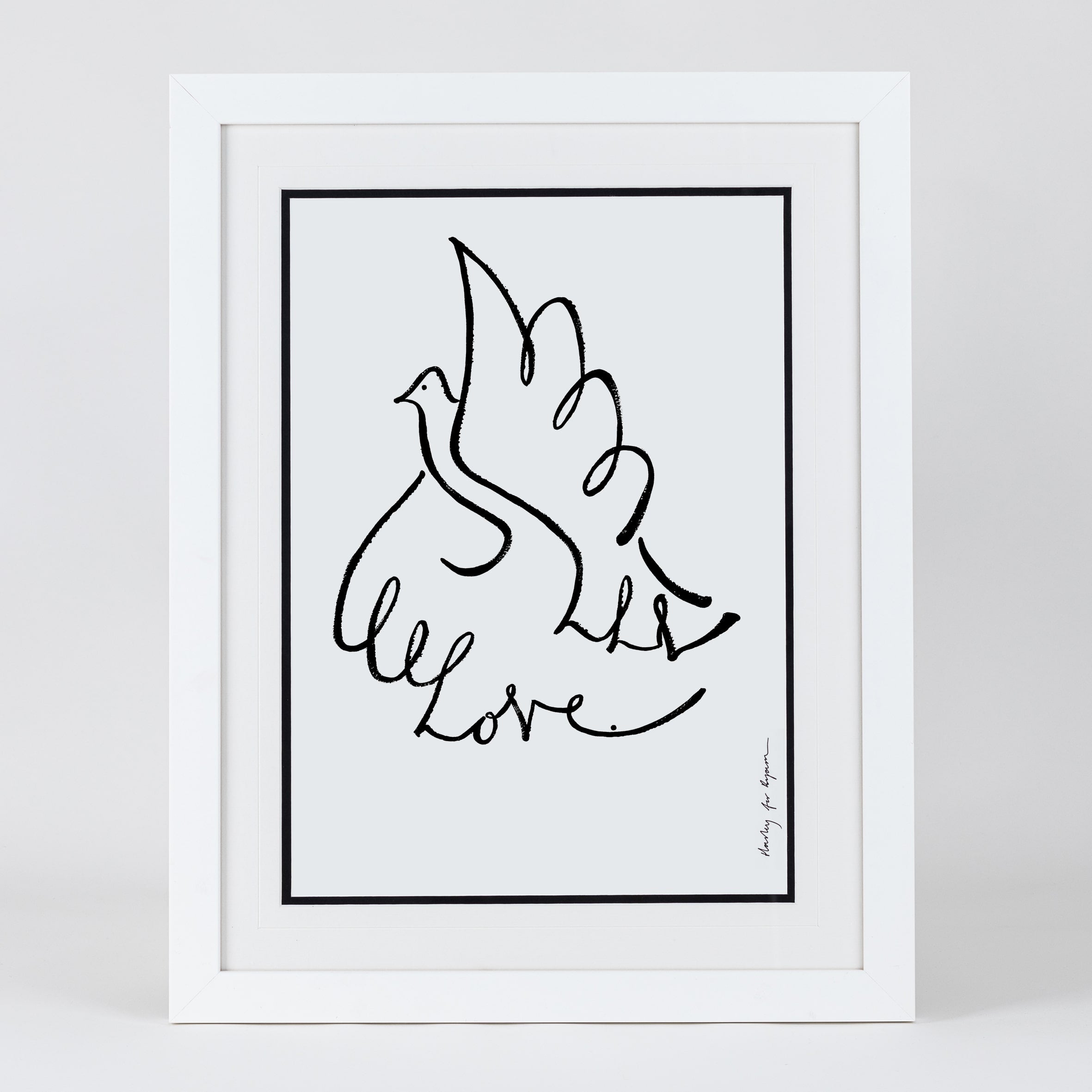 Love – Framed Print - BYAM England