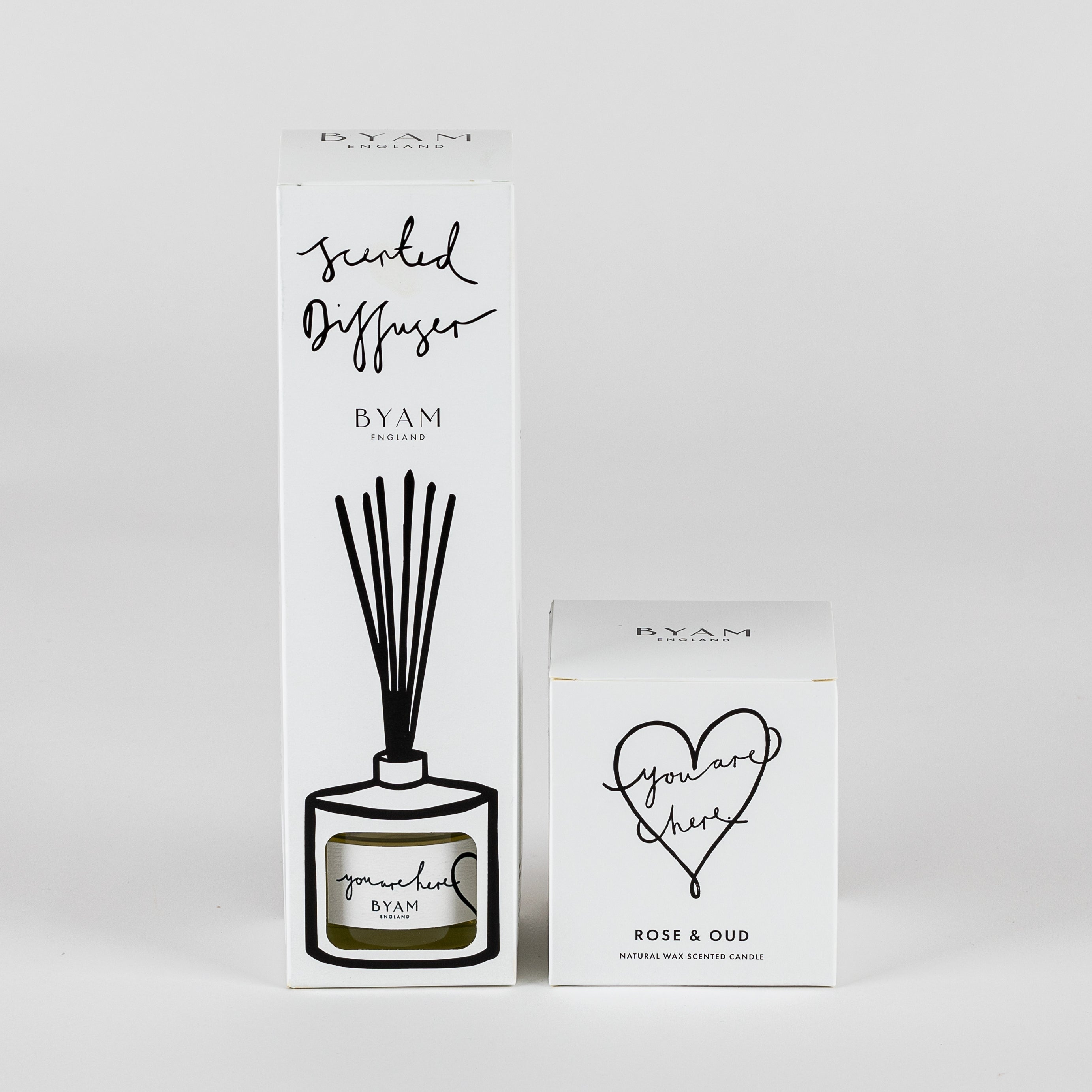 Candle + Diffuser – Gift Set - BYAM England
