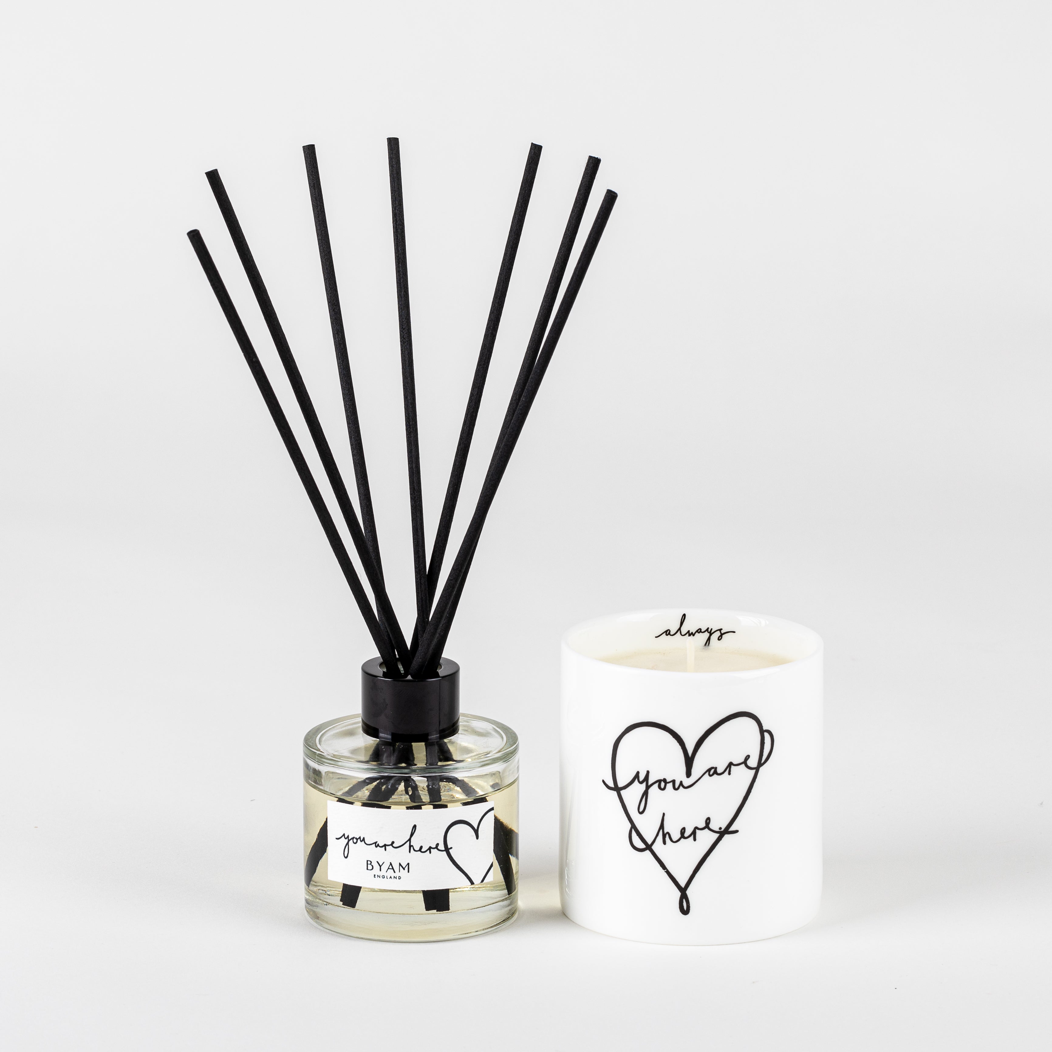 Candle + Diffuser – Gift Set - BYAM England