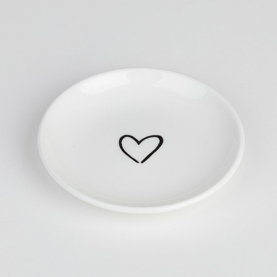 Set of 2 Coasters -Love You, Heart