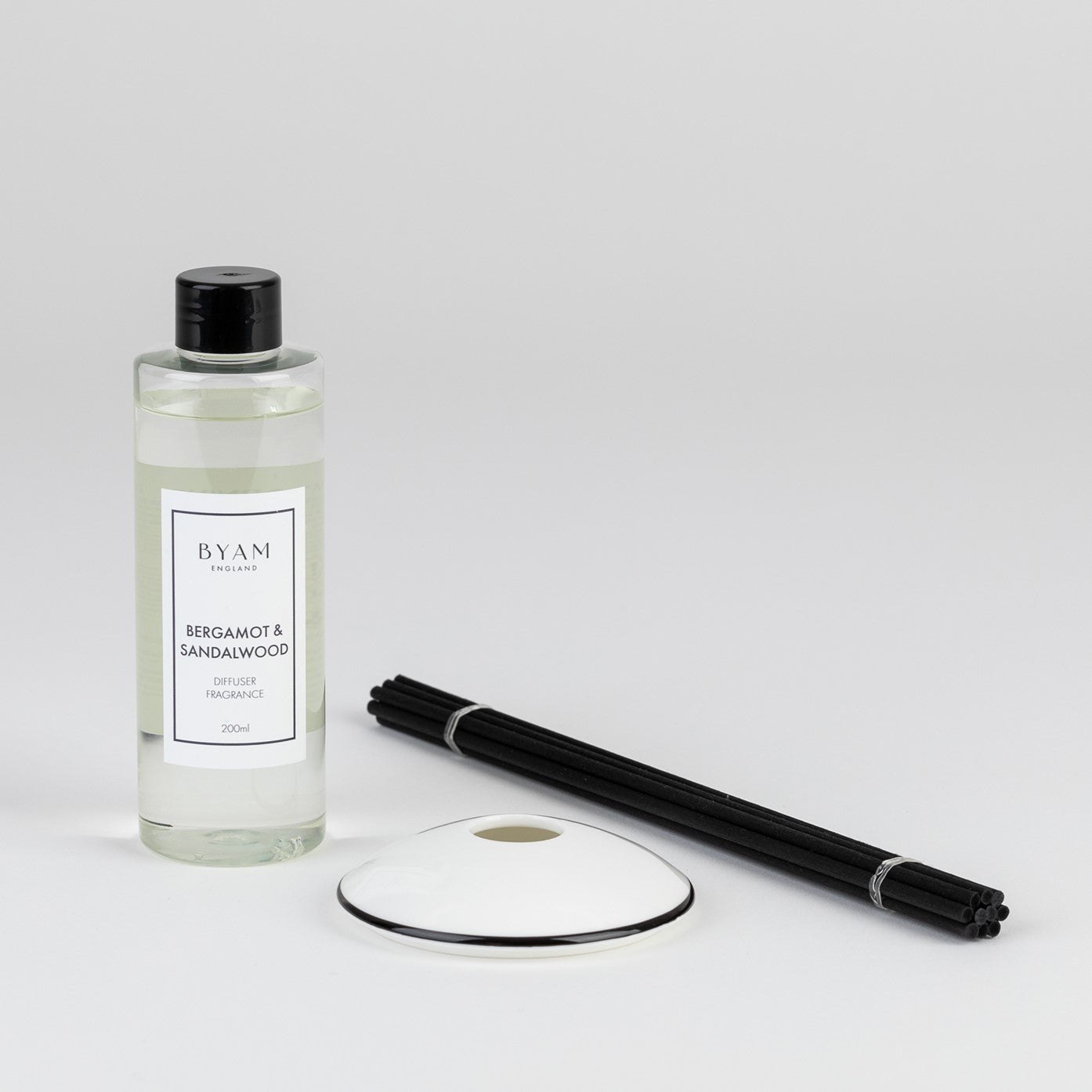 Bergamot & Sandalwood- Candle to Diffuser Conversion Set