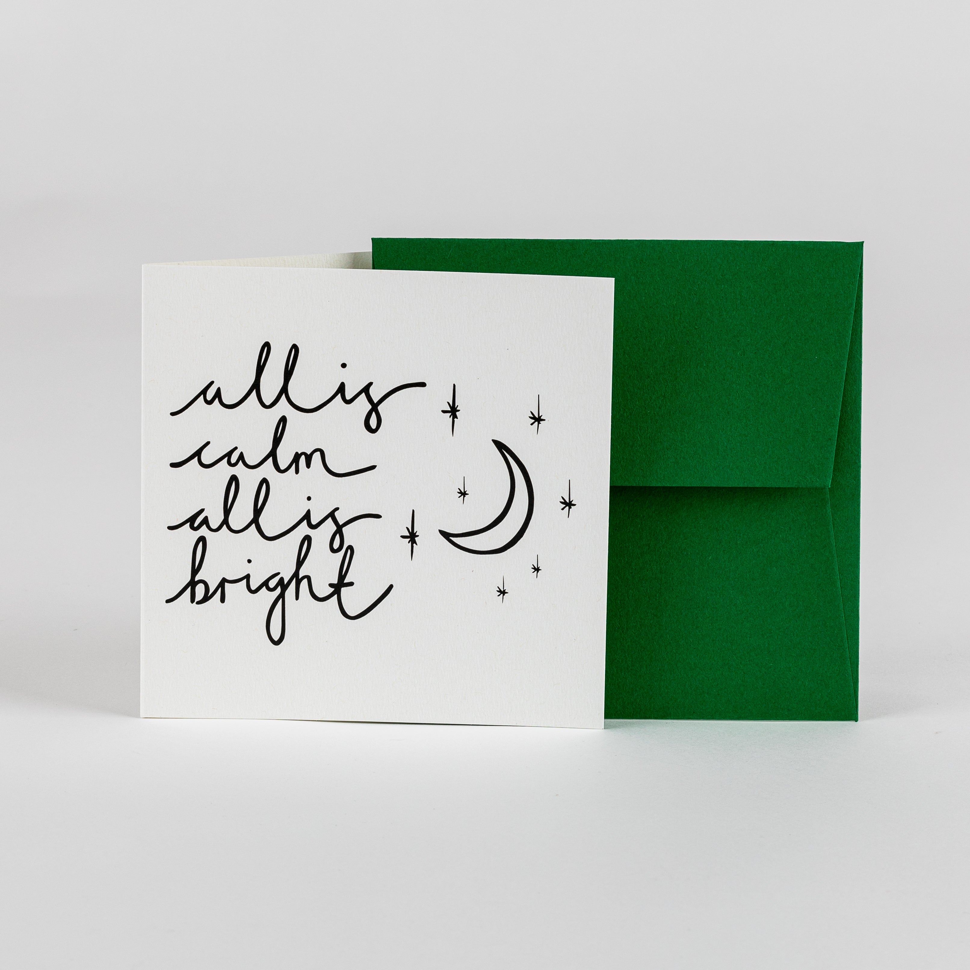 All is Calm, All is Bright - Christmas Card