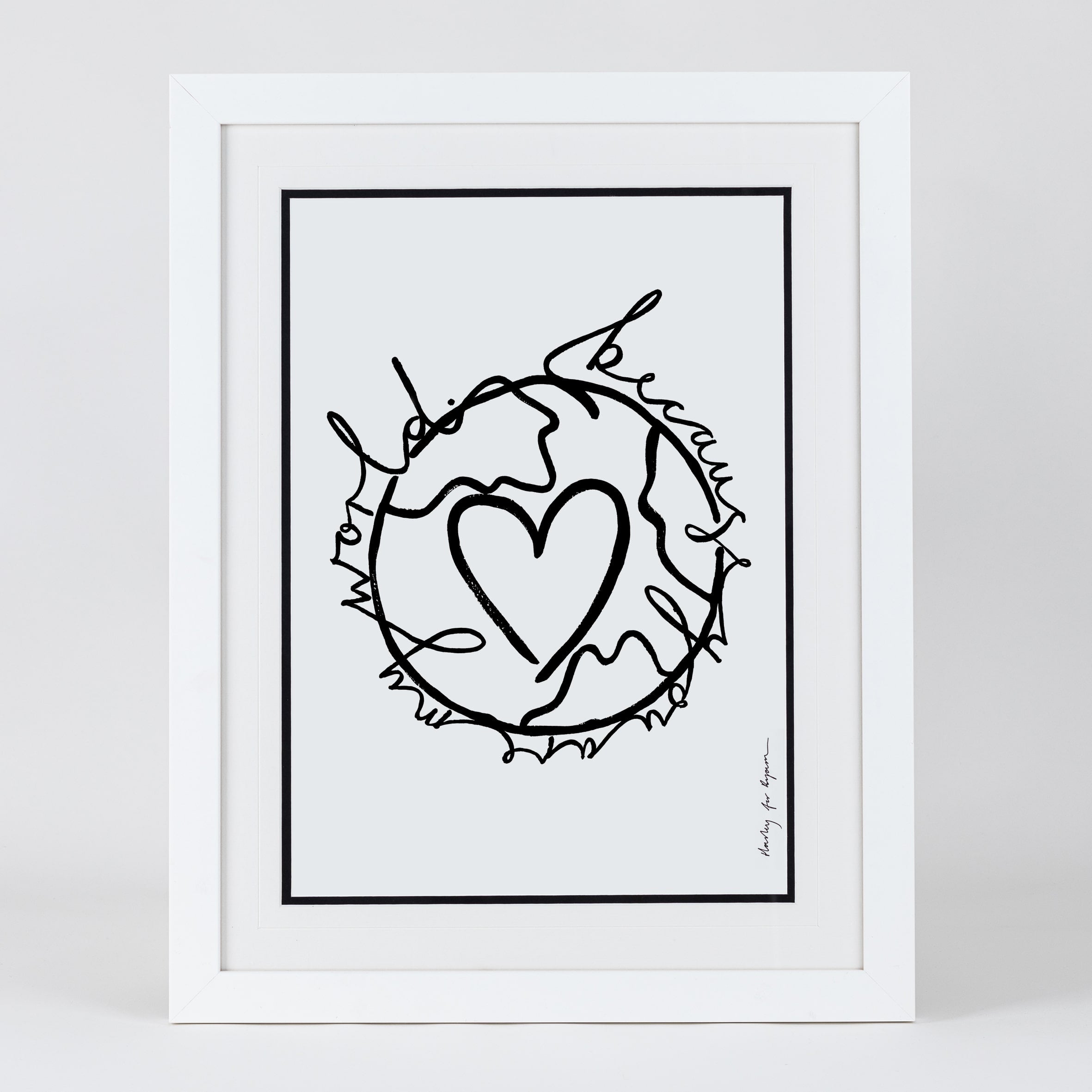 You Are My World – Framed Print - BYAM England