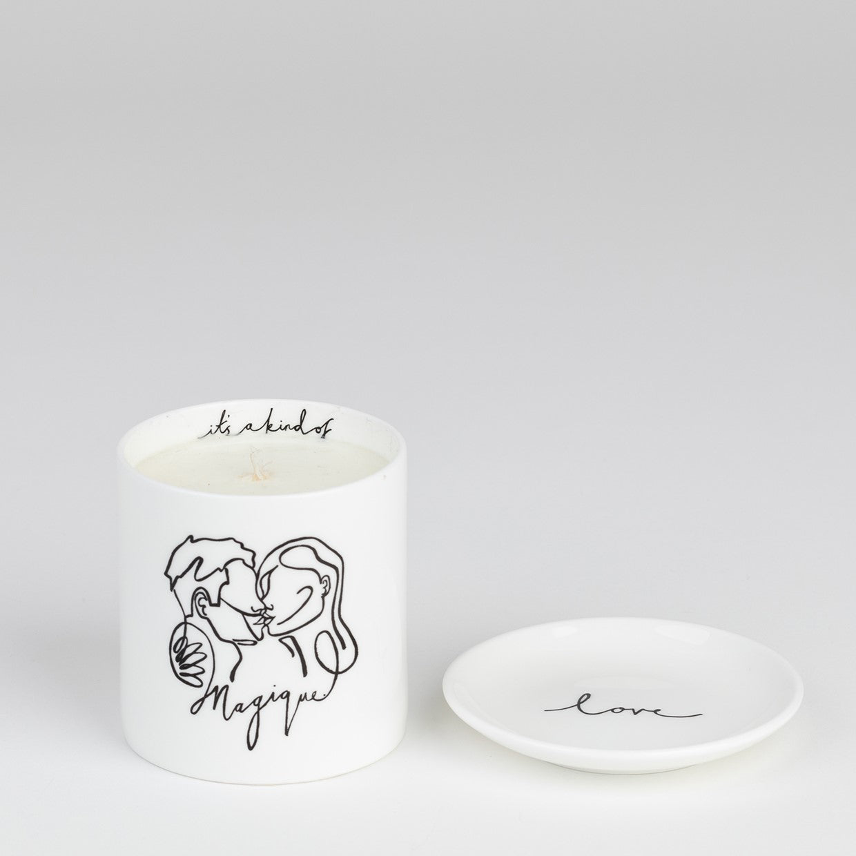 Candle, Coaster, Greeting & Gift Card – Gift Set